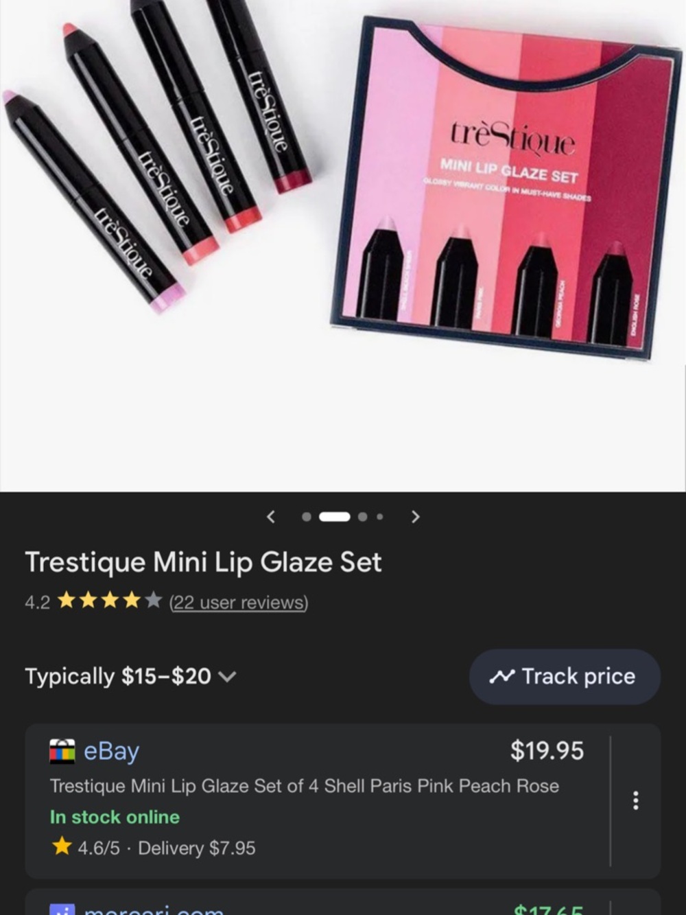 treStiQue Mini Lip Glaze Set - Picture 2 of 7